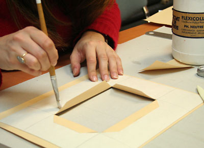 Reportage dans un cours d'encadrement