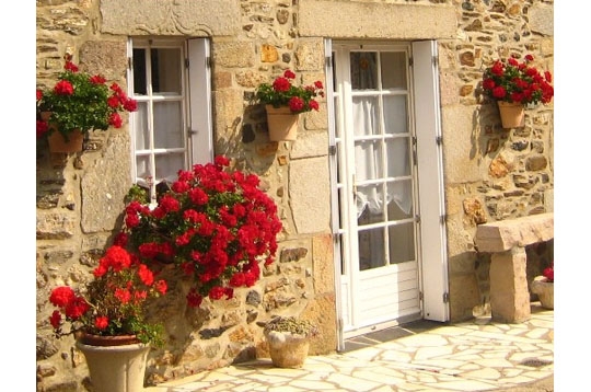 Maison aux g�raniums