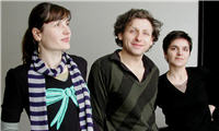 Vanessa Lambert, Micha&euml;l Cailloux et Barbara Zorn 