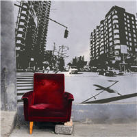 Sticker "New York Street" d'Acte D&eacute;co
