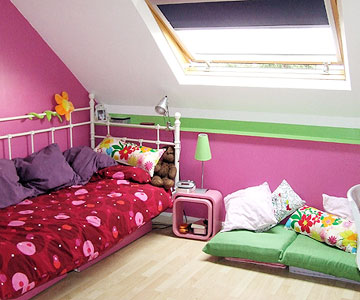 La chambre de Capucine