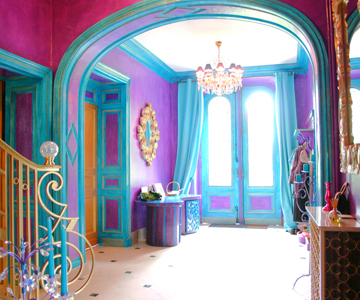 Le hall d'entrée d'Emmanuelle