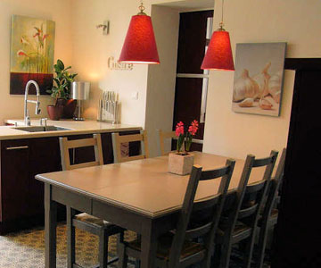Le coin repas de Marie-Laure