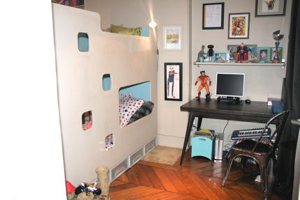 Chambre d'enfant c&ocirc;t&eacute; gar&ccedil;on