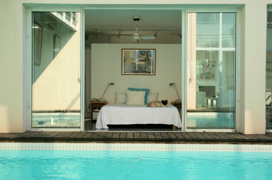 Chambre à portée d'eau